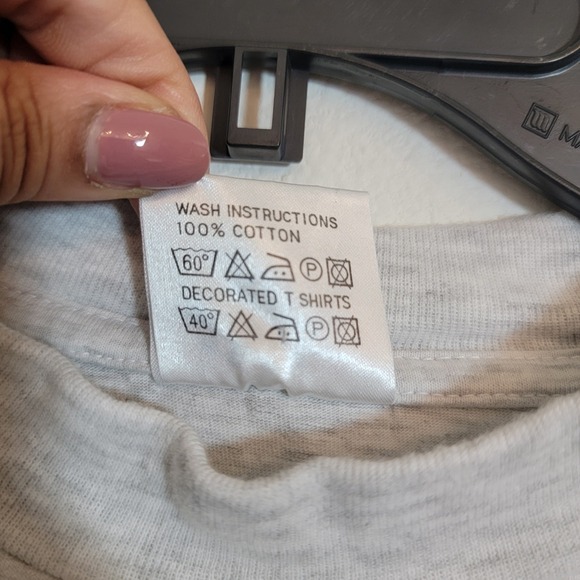 VTG Single Stitch 90s Graphic Shirt XL Crew Short Sleeve Gray Tallinn Estonia - Picture 5 of 13